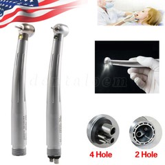 Kavo Style Dental LED Fiber Optic E-generator Handpiece Turbine 2/4Hole PDM PDB