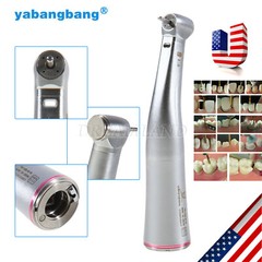 Dental 1:5 LED Increasing Handpiece Contra Angle Fiber Optic 1:1/1:4.2/1:5