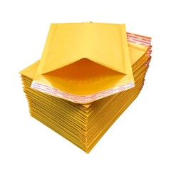 5.5″ x 9″ Kraft Self Seal Bubble Mailer Padded Envelope #00 100,250, 500,1000