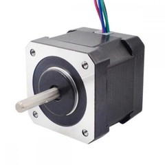 Nema 17 Stepper Motor Dual Shaft 1.8° 45Ncm 12-24VDC 2A 42x40mm for CNC Extruder