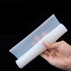 Solid Silicone Rubber Sheet Clear White 0.5mm 1mm 2mm-20mm Thick Various Sizes
