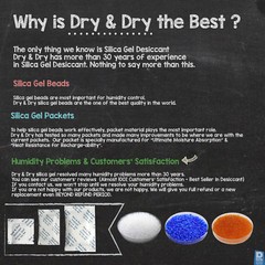 2 gram X 6000 PK “Dry & Dry” Food Grade Orange Indicating Silica Gel Packets