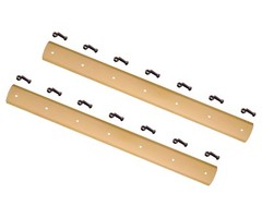 E10021 – 2 Scraper Box Blades w Bolts, fits some Gannon, 7 Bolt, 1/2″x6″x83.63″