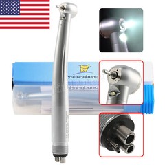 Dental E-generator LED High Speed Torque Head 3 Spray Handpiece 4Hole