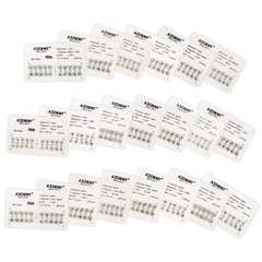 10X Dental Orthodontic Brackets Mini/Standard MBT/Edgewise/Roth 022/018 Hook 345
