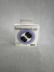 Loop Dream Earplugs for Sleep – (Black) Noise Reduction- Silicone & Foam- Nib