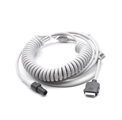 GE Marquette CAM 14 Coiled 15FT EKG Trunk Cable 2016560-002 – Same Day Shipping