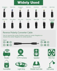 DC 3V~24V 60W Universal Adjustable Power Supply Variable Switching AC/DC Adapter
