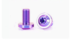 Titanium PVD Color Torx Soket Flying Saucer Head Screws M5 M6 M8 M10