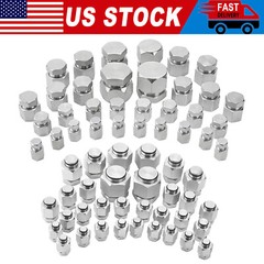 144 in 1 JIC and ORFS Hydraulic Cap and Plug Hose Tube and Pipe Cap and Plug Kit