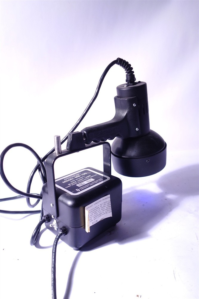 Spectroline MB-100 High Intensity Black Light Lamp Long Wave Ultraviolet