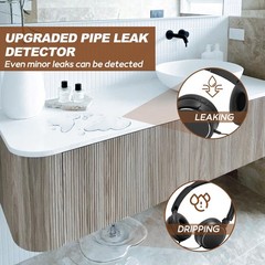 Underground Water Leak Detector Kit with 2 Probes, 70db Sound Amplification, Pip