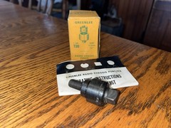 Vintage GREENLEE No. 730 3/4″ (Round) Radio Chasis Punch w/ Original Box