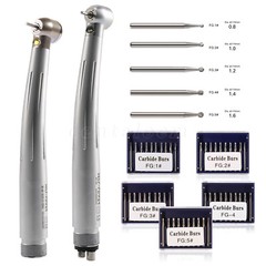 Kavo Style Dental LED Fiber Optic E-generator Handpiece Turbine 2/4Hole PDM PDB
