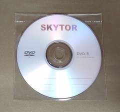 1000 CD DVD BLURAY CPP Clear Plastic Sleeve with Sealable Flap 40micron (1.6mil)