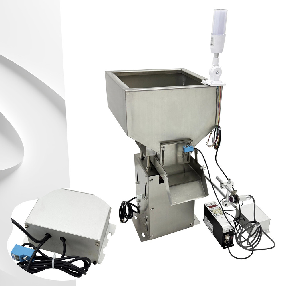 Automatic Bulk Hopper Vibratory Feeder 110V Industrial Parts Feeding Device