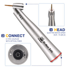 Surgical Dental 45° Angle Surgical Contra Angle Handpiece 1:4.2 Red Fiber Optic