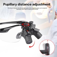 4.0X450mm Ultra-light Dental Ergonomic Loupes Surgical Magnifying Glasses DY-119