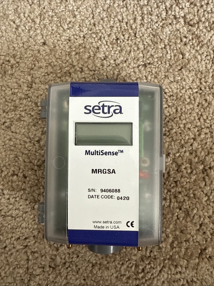 Setra MRGSA Pressure Transducer – New in Box
