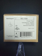 BZ-150 Wattstopper Occupancy Sensor Power Pack- 120-277V, 50/60Hz – New In Box