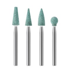 Dental LED Fiber Optic High Speed Handpiece/Polishing White/ Green Stone FG Burs