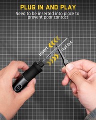 Fanttik C210 Soldering Iron Tips, Replacement Solder Tips for T1 Max, C210-K/I/I