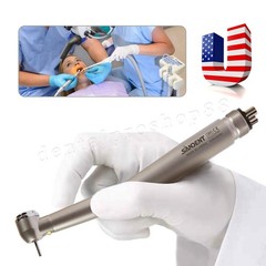 Dental Fiber Optic LED High Speed Handpiece 4Holes Internal triple spray fit Kav