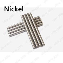 1pcs 99.99% High Purity Pure Nickel Rod Ni Metal Solid Round Rod