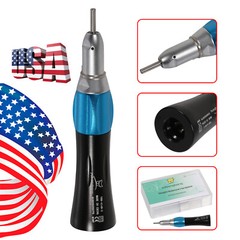US NSK Style Dental Slow Low Speed Straight Nose cone Handpiece E-type Colors Or