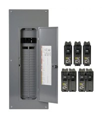 Square D Main Breaker 200 Amp 40-Space 80-Circuit Plug-On Neutral Load Center