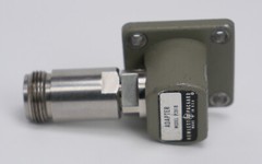 HP Keysight P281B Waveguide to Coax adapter, WR-62 to type N(f), 12.4-18 GHz