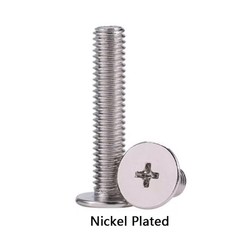 M1.2 M1.4 M1.6 M2 M2.5 M3 – M6 CM Phillips Ultra Thin Flat Wafer Head Screw Bolt