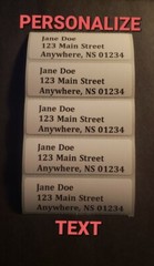 25 Personalized Return Address Labels FREE Shipping