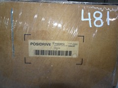 *PRISTINE* FAS4014 POSIDRIVE 0.75KW 1HP 400/480VAC IP20 W/ PRINTED MANUAL (481)