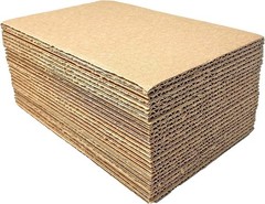 50 5×7 Cardboard Corrugated Pads Inserts Filler Sheet 5 x 7