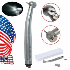 Dental LED E-generator High Speed / 1:1 1:5 Fiber Optic Contra Angle Handpiece