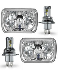 5×7 7×6 LED Headlights Offroad High Low Beam DOT Ford E150 E250 E350 Super Duty