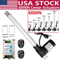 1320lb Linear Actuator 4″-18″ Heavy Duty 6000N 12V Motor Controller RV Auto Lift