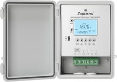 Electronic Timer Switch 2-Circuit Astronomic 30Amp IP65 Waterproof 120-277 VAC