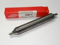 KEO CUTTERS #8 x 6″ Long Carbide 60 Degree Combined Drill & Countersink 29806