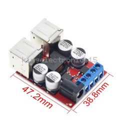 8V-35V to 5V 8A Step down 4 USB Power Supply Module for Mobile phone Car Charger