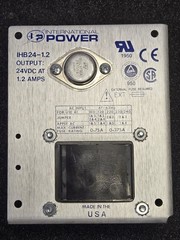 International Power IHB24-1.2 Power Supply Output 24VDC 1.2A Input 110/230VAC