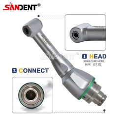 Dental 4:1 Reduction Contra Angle Head For Electric Hygiene Prophy Handpiece