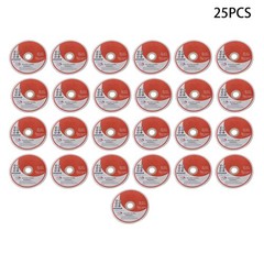 25 Pack 6″ x .045″ x 7/8″ Cut-off Wheel – Metal & Stainless Steel Cutting Discs