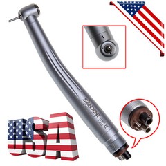 NSK Style Dental (LED E-generator) High Speed Handpiece Push Button 2/4Hole Or