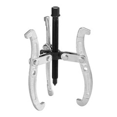 Gear Puller Set, 3 in/4 in/6 in/8 in 3 Jaw Bearing Puller with Reversible Jaws,