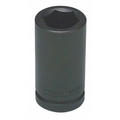 Wright Tool 3/4 in Drive Socket Deep Socket, black oxide, Steel,2 9/16 in 69112