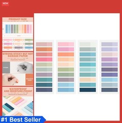 800 Pcs Book Tabs for Annotating Sticky Tabs Morandi Colors Writeable
