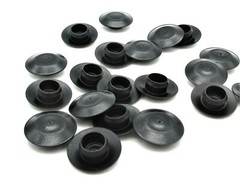 Auto Body Snap-In Hole Plugs Choose Size PE Flush Panel Covers Firewall MRO